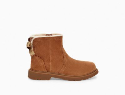UGG Lynde Boots for Big Kids - Chestnut/Brown India